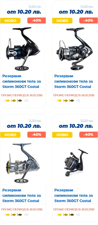 Мобилна адаптация на картата на продукта в списък с продукти